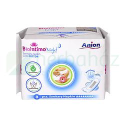 BIOINTIMO ANION ÉJSZAKAI INTIMBETÉT 8DB