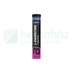 BIOTECHUSA L-CARNITINE PEZSGŐTABLETTA  500MG ÁFONYA-MÁLNA ÍZŰ 20DB
