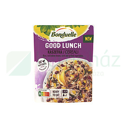 BONDUELLE GOOD LUNCH RIZS, VÖRÖSBAB, CSEMEGEKUKORICA, GRILL ZÖLDSÉGEK 250G