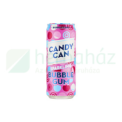 CANDY CAN RÁGÓGUMI ÍZŰ SZÉNSAVAS CUKORMENTES ÜDÍTŐITAL 330ML DRS+50FT BETÉTDÍJ