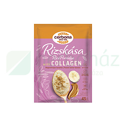 CERBONA MOGYORÓVAJAS BANÁNOS RIZSKÁSA KOLLAGÉNNEL 45G