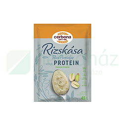 CERBONA PISZTÁCIÁS RIZSKÁSA PROTEINES 45G
