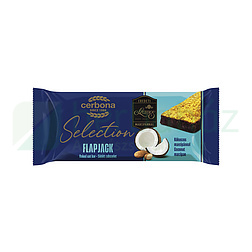 CERBONA SELECTION FLAPJACK KÓKUSZOS ZABSZELET MARCIPÁNNAL 40G