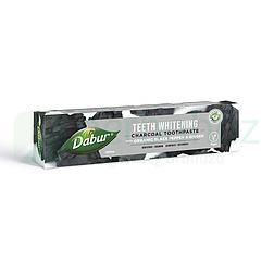 DABUR FLUORIDMENTES GYÓGYNÖVÉNYES FEHÉRÍTŐ FOGKRÉM AKTÍV SZÉNNEL 100ML