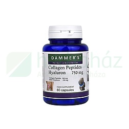 DAMMERS COLLAGEN PEPTIDES HYALURON KAPSZULA 80DB