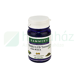 DAMMERS TRIBULUS TERRESTRIS KIRÁLYDINNYE KAPSZULA 40DB