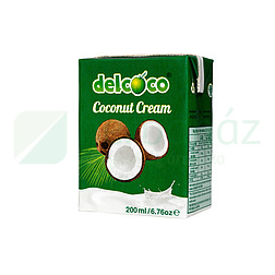 DELCOCO KÓKUSZTEJSZÍN 24% 200ML