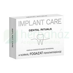 DENTAL RITUALS IMPLANT CARE A FOGAZAT FENNTARTÁSÁHOZ TABLETTA 30DB