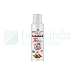 DERMAFLORA 0% DEO SPRAY CSIPKEBOGYÓ OLAJJAL ÉS C-VITAMINNAL 150ML