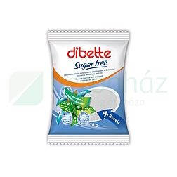 DIBETTE CUKORMENTES VEGYES MENTOLÍZŰ CUKORKA ÉDESÍTŐSZEREKKEL 70G