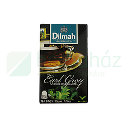 DILMAH TEA EARL GREY FEKETE BERGAMOTTAL 30G