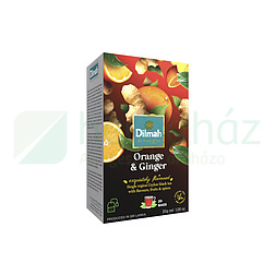 DILMAH TEA ORANGE&GINGER AROMÁS FEKETE 30G
