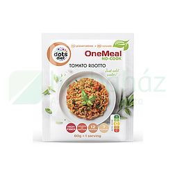 DOTSDIET VEGAN INSTANT PARADICSOMOS RIZOTTÓ- SZÁRÍTOTT RIZS-ÉS ROST ALAPÚ PORKEVERÉK 60G