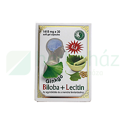 DR.CHEN GINKGO BILOBA + LECITIN KAPSZULA 30DB