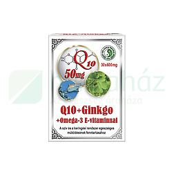 DR.CHEN Q10 GINKGO OMEGA-3 KAPSZULA 30DB
