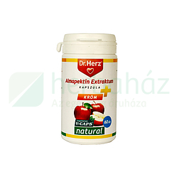 DR. HERZ ALMAPEKTIN EXTRAKTUM 400MG  KAPSZULA 60DB