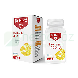 DR. HERZ E-VITAMIN 400IU KAPSZULA 60DB