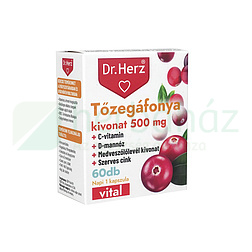 DR. HERZ TŐZEGÁFONYA KIVONAT 500 MG KAPSZULA 60DB