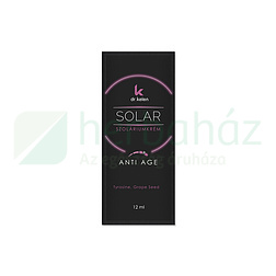 DR.KELEN SUNSOLAR ANTIAGE SZOLÁRIUM KRÉM EGYADAGOS 12ML