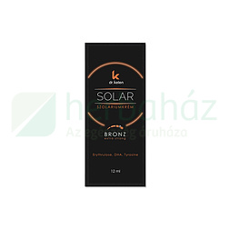 DR.KELEN SUNSOLAR BRONZ 2IN1 EGY ADAGOS SZOLÁRIUM KRÉM 12ML
