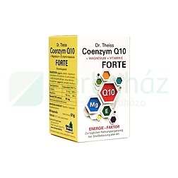 DR. THEISS COENZYM Q10 MAGNÉZIUM + E-VITAMIN FORTE KAPSZULA 60DB
