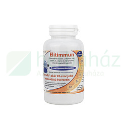 ELITIMMUN QUERCEFIT KVERCETIN C-VITAMIN-CINK-SZELÉN-D3-VITAMIN ÉS RÉZ TARTALMÚ KAPSZULA 60DB