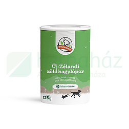FARKASKONYHA ÚJ-ZÉLANDI ZÖLDKAGYLÓPOR KUTYÁKNAK, MACSKÁKNAK 125G