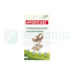 FOOTCARE TYÚKSZEMTAPASZ  VÁGHATÓ 6X4CM 2DB