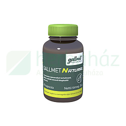 GALLMET NATURAL TERMÉSZETES EPESAVAKAT TARTALMAZÓ KAPSZULA 90DB