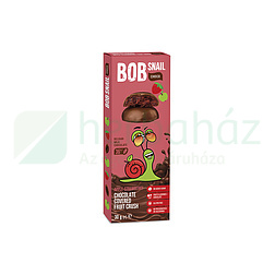 GLUTÉNMENTES BOB SNAIL GYÜMÖLCSSNACK TEJCSOKOLÁDÉBAN ALMA-EPER 30G