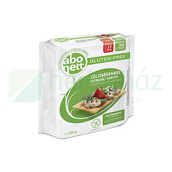 GLUTÉNMENTES ABONETT EXTRUDÁLT KENYÉR ZÖLDSÉGEKKEL 100G