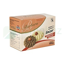 GLUTÉNMENTES BARBARA LINZER KAKAÓS ÉS VANÍLIÁS ÍZŰ 150G