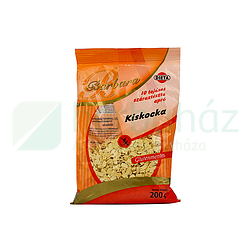 GLUTÉNMENTES BARBARA TÉSZTA KISKOCKA 200G