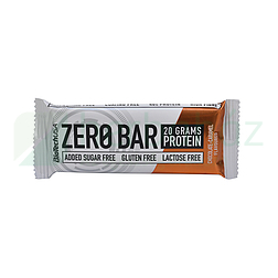 GLUTÉNMENTES BIOTECHUSA ZERO BAR CSOKOLÁDÉ-KARAMELL ÍZŰ 50G