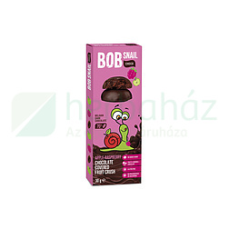 GLUTÉNMENTES BOB SNAIL GYÜMÖLCSSNACK ÉTCSOKOLÁDÉBAN ALMA-MÁLNA 30G