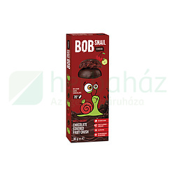 GLUTÉNMENTES BOB SNAIL GYÜMÖLCSSNACK ÉTCSOKOLÁDÉBAN ALMA-MEGGY 30G