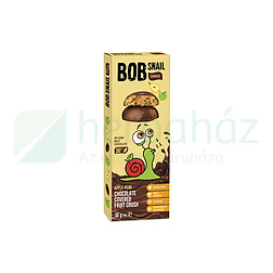 GLUTÉNMENTES BOB SNAIL GYÜMÖLCSSNACK TEJCSOKOLÁDÉBAN ALMA-KÖRTE 30G