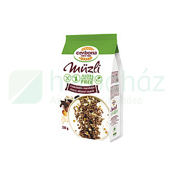 GLUTÉNMENTES CERBONA CSOKIS-MANDULÁS MÜZLI 200G