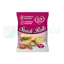 GLUTÉNMENTES FAMILY HEART SNACK ROLLS BACON ÍZŰ LAKTÓZMENTES 40G