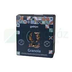GLUTÉNMENTES GABIYO GRANOLA ÉTCSOKOLÁDÉS-TÖRÖKMOGYORÓ 275G