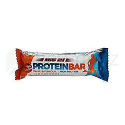GLUTÉNMENTES MIG 21 VANÍLIA ÍZŰ PROTEINSZELET TEJCSOKOLÁDÉ BEVONATBAN 50G