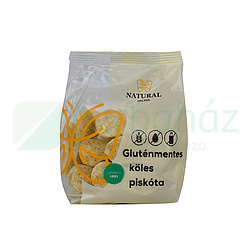 GLUTÉNMENTES NATURAL KÖLES PISKÓTA 150G