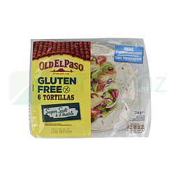 GLUTÉNMENTES OLD EL PASO TORTILLALAP 216G
