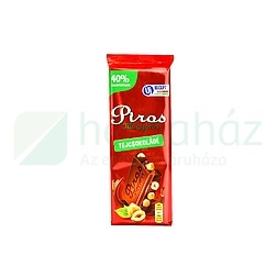 GLUTÉNMENTES PIROS MOGYORÓS TEJCSOKOLÁDÉ 80G