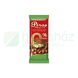 GLUTÉNMENTES PIROS MOGYORÓS TEJCSOKOLÁDÉ HOZZÁADOTT CUKOR NÉLKÜL 70G