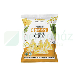 GLUTÉNMENTES POPCROP PYRAMIDS SAJTOS-ÚJHAGYMÁS PROTEIN CHIPS 60G