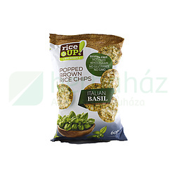 GLUTÉNMENTES RICE UP CHIPS ITALIAN BASIL 60G