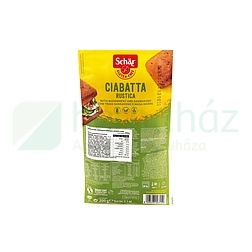 GLUTÉNMENTES SCHAR CIABATTA TÖBBMAGVAS ELŐSÜTÖTT ZSEMLÉK 200G