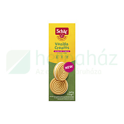 GLUTÉNMENTES SCHAR CUKORMENTES VANILIÁS KEKSZ 115G