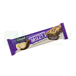 GM CORNEXI MÜZLISZELET CSOKOLÁDÉS- BANÁNOS  KAKAÓS TEJBEVONÓ TALPPAL 25G
